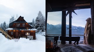 Zakopane zimą  najpiękniejszy widok na Tatry Dom w górach 🗻 [upl. by Hanima]