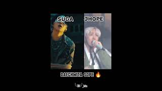 suga amp jhope daechwita version 😯🔥 btsshorts viral [upl. by Asela]