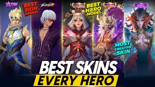 THE BEST SKIN FOR EVERY HERO IN MOBILE LEGENDS [upl. by Thoma179]