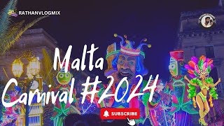 Malta Carnival 2024 valletta [upl. by Irdua]