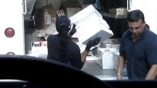 FedEx Responds to Caught on Tape Viral Video of Employees Mishandling Packages [upl. by Attenaej]