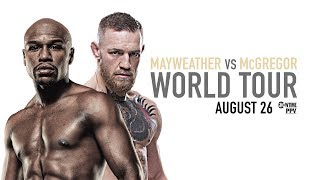 Mayweather vs McGregor London Press Conference [upl. by Duffie]