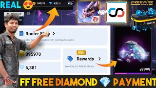 Rooter Free Diamond And Payment Freefire free Diamond Rooter Freefire Free Diamond Tamil [upl. by Ketchum]