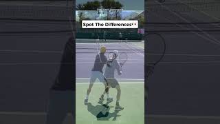 Spot The Differences 👉🏼  Video credit zenracquets [upl. by Ninaj464]