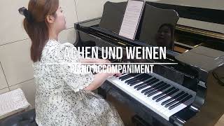 Lachen und Weinen Schubert D777  Piano Accompaniment [upl. by Kayley]