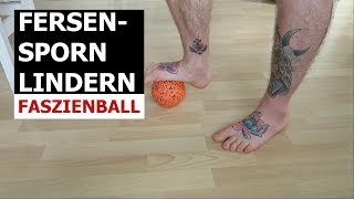 Willst du deinen Fersenspor selbst behandeln Dann ist dieses Video genau richtig [upl. by Valaria832]