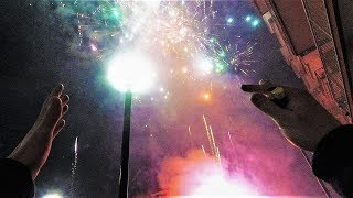 Capodanno 2018 Napoli  Fuorigrotta [upl. by Ial378]