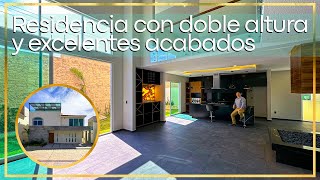 I1934 Casa moderna con agradable decoración de interiores en venta en Metepec [upl. by Alanah]