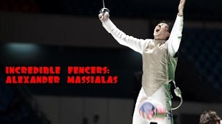 Incredible fencing foil  Alexander Massialas USA [upl. by Critta903]