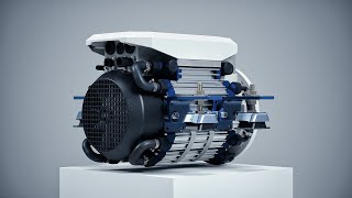 The VETUS ELINE  The electric marine engine [upl. by Eeralih]