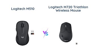 🖱️ Logitech M510 vs M720 Wireless Mouse Comparison 🤔 [upl. by Mafala]