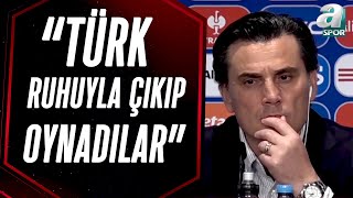 Hollanda 21 Türkiye Vincenzo Montella Maç Sonu Basın Toplantısı  A Spor  Milli Maç Özel [upl. by Yardna]