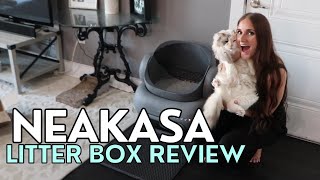 Neakasa Open Top Self Cleaning Litter Box  Neakasa m1 review [upl. by Gebler]