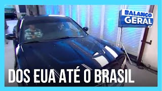 Brasileiro volta dos EUA para São Paulo dirigindo carro raro [upl. by Padget569]