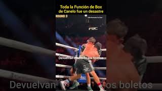 Cartelera Canelo Berlanga fue un desastre de los promotores boxing [upl. by Brelje]