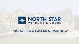 How to Install a Casement Window [upl. by Qifar]