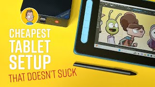 The Cheapest Drawing Tablet  PC Setup You Can Buy That Doesnt Suck [upl. by Marijn]