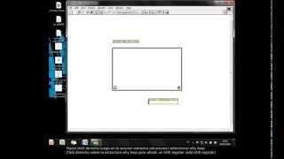 LabVIEW Estructura While loop y Shift register [upl. by Ehtnax]