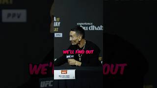 🤣🎤 MAX HOLLOWAY AND ILIA TOPURIA ROAST EACH OTHER AT UFC 308 PRESS CONFERENCE [upl. by Nisen]