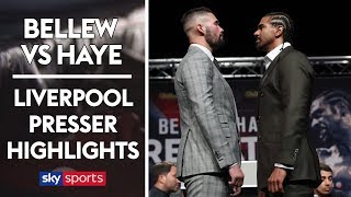 INTENSE Tony Bellew vs David Haye  Liverpool Press Conference Highlights [upl. by Elga678]