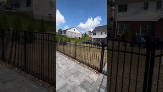 Nice arch top aluminum gate fencelife [upl. by Patrick]