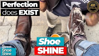 The Most Satisfying Shoe Shine Experience Ever  ASMR Personal Attention [upl. by Ragucci]