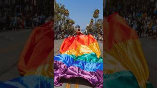 HenryJimenez made Pride magic on the streets of LA 🌈 lgbtq [upl. by Akinat]