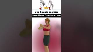 One Simple Exercise for a Breast Lift and Chest Protection – Do It at Home [upl. by Tiffany]