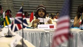 Sixth grade students participate in Model United Nations conference [upl. by Ceciley]