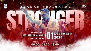 Ibadah Pra Natal Sesi Ketiga 1 Desember 2024 [upl. by Stacee]