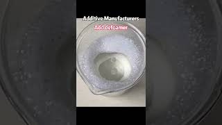 Demonstration of the effect of defoamer shorts [upl. by Ienttirb]