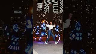 Dance with light girl  what a vibe 🥵 dubai dance dancevideo youtubeshorts [upl. by Haibot352]