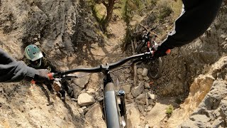 Breaking in my NEW Trek Slash 8 on INSANE Rock Features [upl. by Eiramyllek]