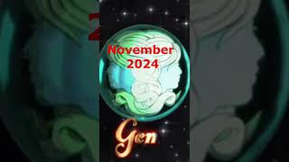 GEMINI Horoscope Predictions November 2024 Monthly Forecasts [upl. by Ekaterina]