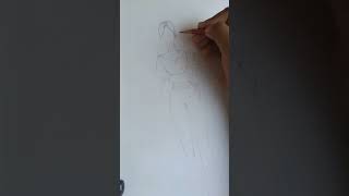 How To Draw Hair  hairstyle illustration shorts [upl. by Hanforrd47]