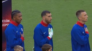 USA vs New Zealand National Anthem  International Friendlies [upl. by Lennad839]