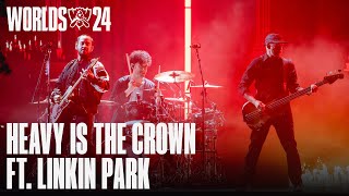 Linkin Park  Heavy Is The Crown  Worlds 2024 Finals Opening Ceremony Presented by Mastercard [upl. by Sarette]