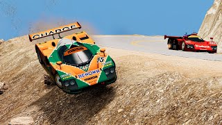 Races at Pikes Peak 8 BAD IDEA  BeamNG Drive [upl. by Ynnej]