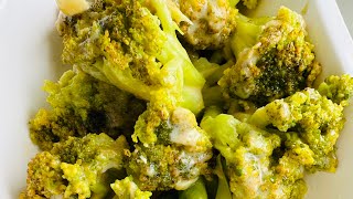 Garlic broccoli  WOW diet  Protein  Easy broccoli  Weight loss recipe  superfood  Telugu [upl. by Repip]