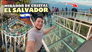 Así es el PRIMER MIRADOR de CRISTAL en El Salvador 🤩🇸🇻 Finca Rauda [upl. by Naamana]