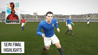 1938 World Cup Semi Final Highlights  Historic Football Simulation [upl. by Eiznil]