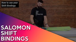 How to use your Salomon Shift Bindings [upl. by Claribel]