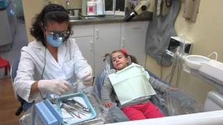 Lund Dental Associates  5 year old Charlottes dental checkup [upl. by Annissa]