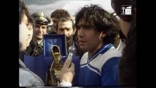 MARADONA RACCONTA LA PUNIZIONE DEL SECOLO [upl. by Sirromal]