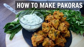 How to make Pakora  Onion Bhaji  Indian Cooking Recipes  Ramadan Recipes  Cook with Anisa [upl. by Ciri]