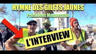 Président Maquereau  Interview  Lhymne des gilets jaunes  Nono et Cyril [upl. by Rianna]