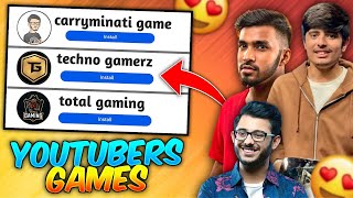 I Played Youtubers Games On Playstore [upl. by Akenot]