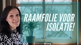 Raamfolie voor isolatie Opgewekt Aflevering 3 [upl. by Azial]