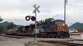 M652 Reroute with Spirit Of Cincinnati Leading Heading Eastbound [upl. by Ditmore659]