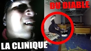 DANS LA CLINIQUE DU DIABLE feat McSkyz Chasseur de Fantômes Explorations Nocturnes Urbex Hanté [upl. by Nawuj]